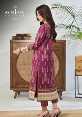 Lawn Collection - Asim Jofa - Basic - Print - 1 Pc - AJBP#57