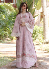 Lawn - Noor By Saadia Asad - Eid Luxury - Handwork Laserkari - NEH25#8A