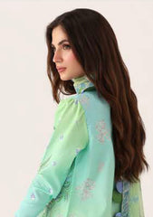 Lawn - Roheenaz - Rosette Unstitched 26 - RUNSS25#61B - MORNING DEW