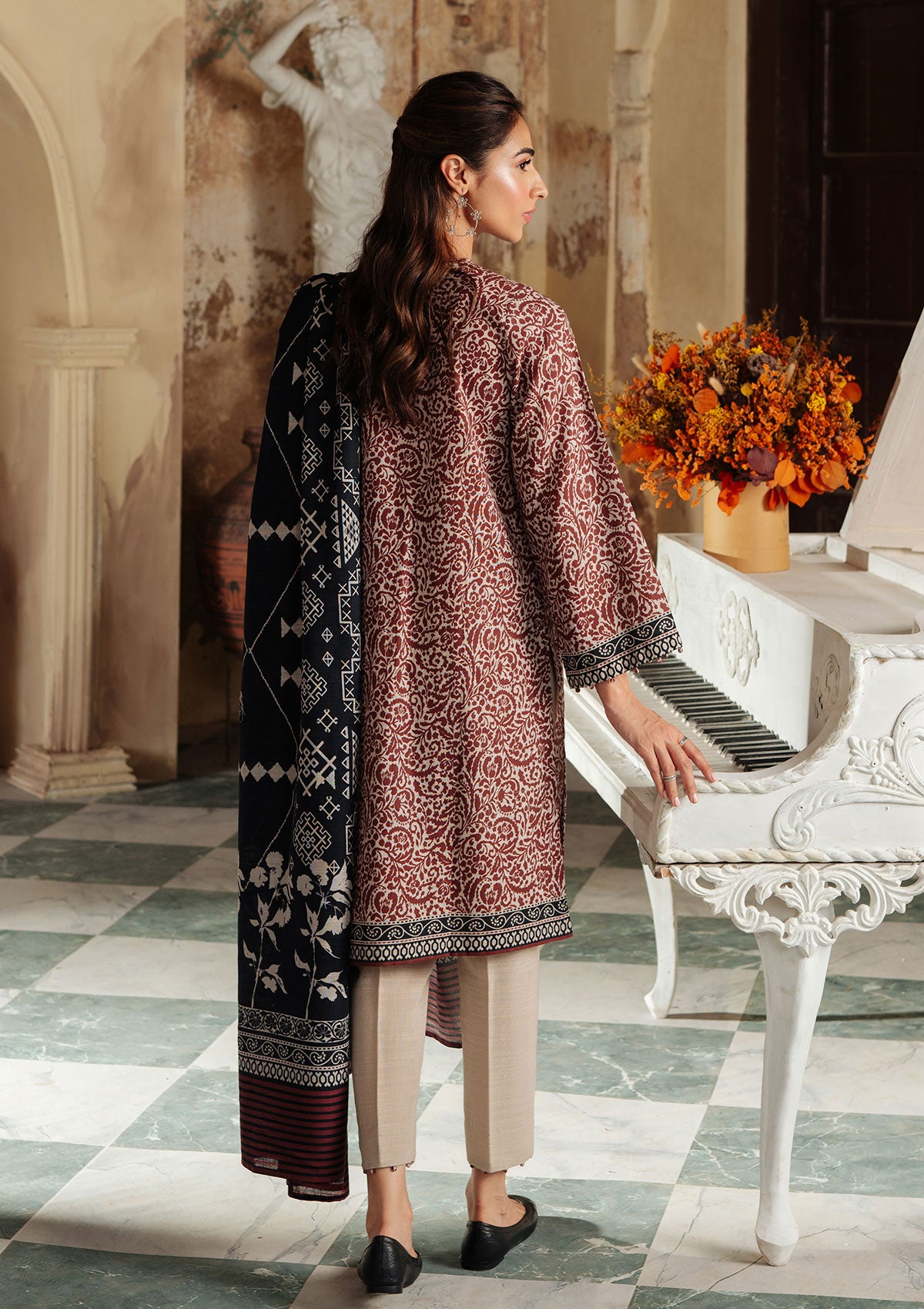 Winter Collection - Sahar - Printed Khaddar - D#06