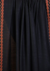 Pashmina Embroidered Border Shawl D#271 - Black