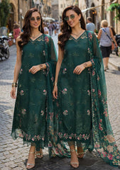 Lawn - Noor by Saadia Asad - Luxury Eid - Schiffli Laserkari 26 - D#11