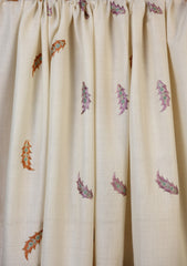 Pashmina Ari Work Shawl D#05 - Off White 2