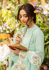 Lawn - Elaf Premium - Luxury Lawn 25 - ELM#7A - Zarafshan