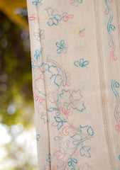 Needle Work Lawn Shawl D - 02 - M Skin