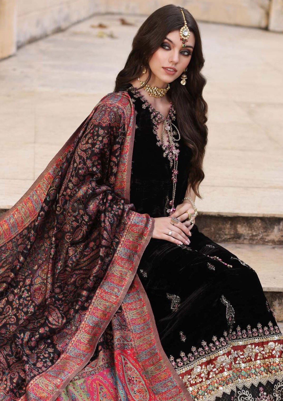 Formal Collection - Noor By Saadia Asad - Kaani - Wedding - NSK#6