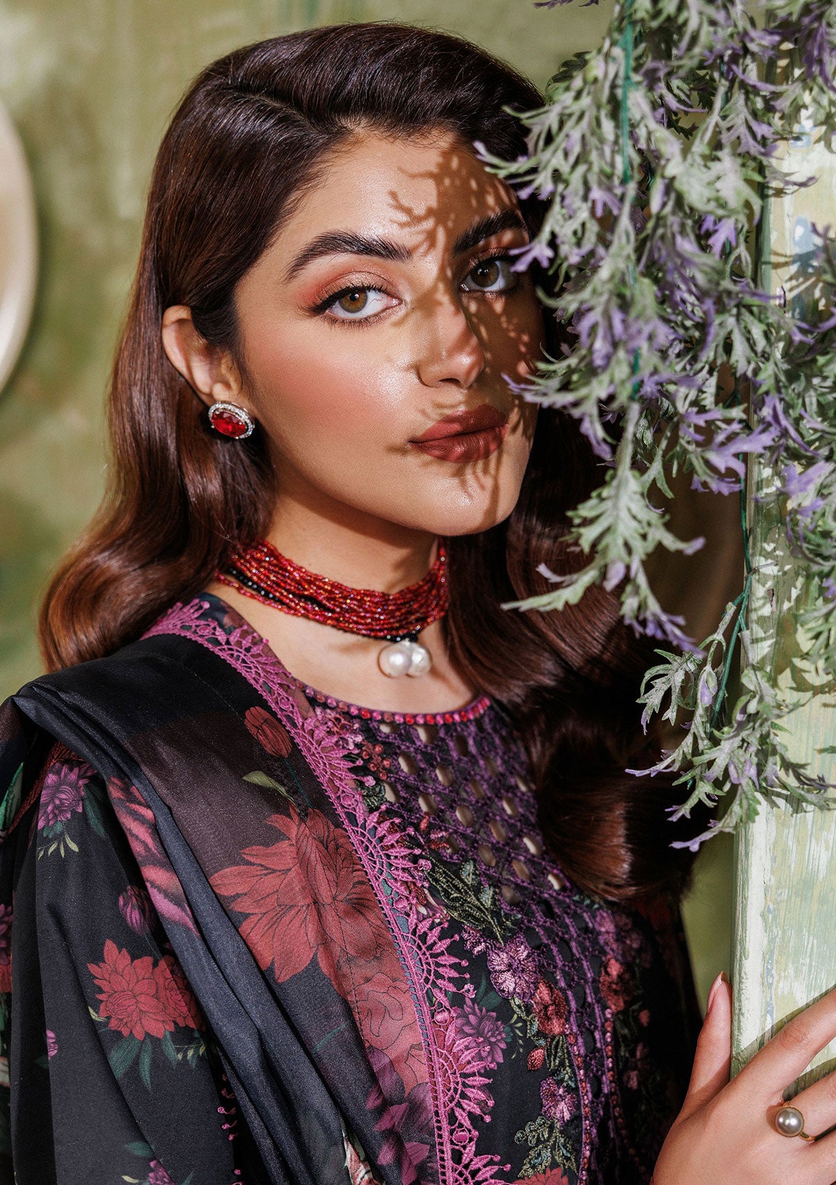Lawn Collection - Alizeh - Maahi Vol 2 - Embroidered Printed - AF#7012 - Nuha
