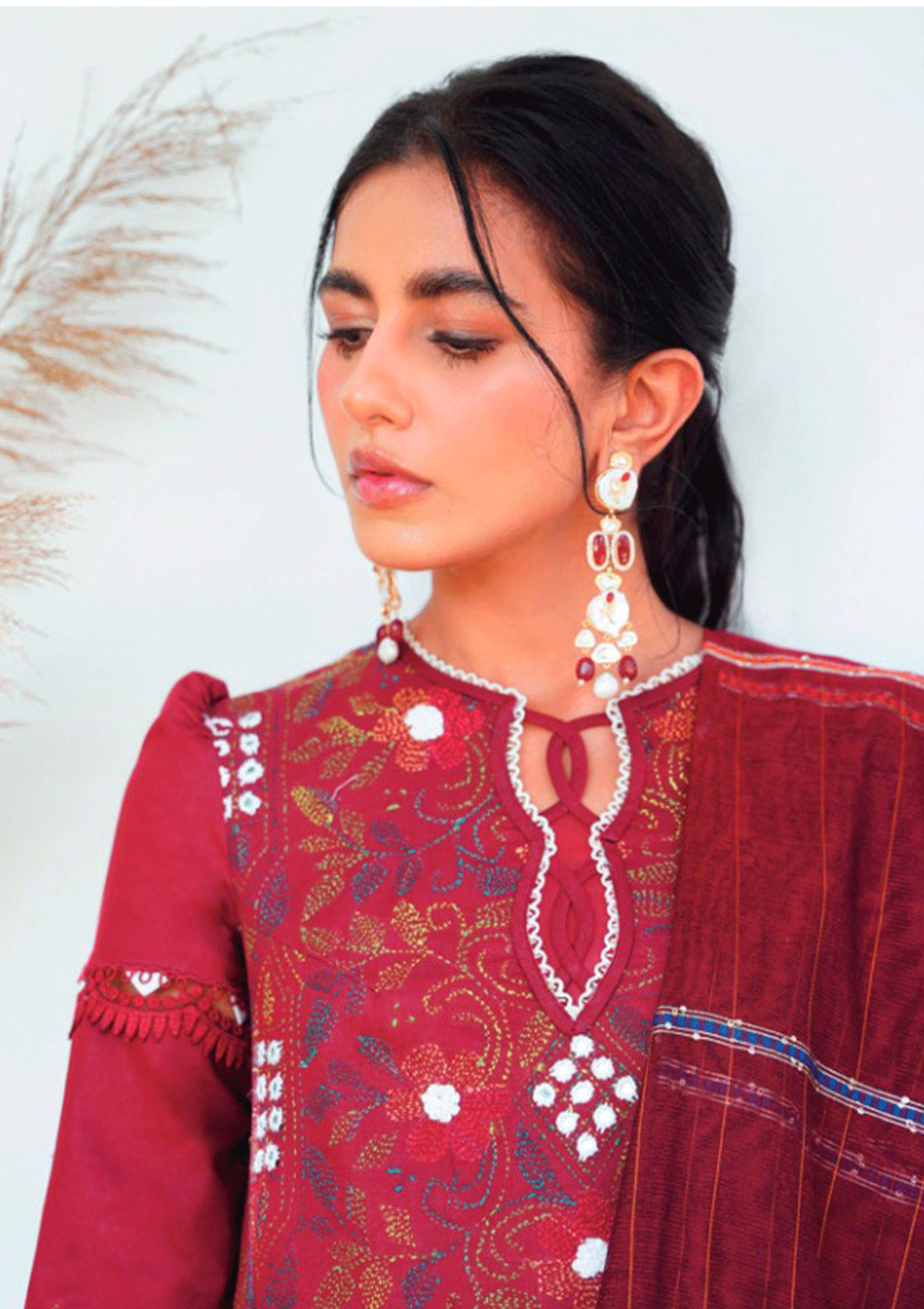 Lawn Collection - Qalamkar - Qlinekari - Ruby - RT#7