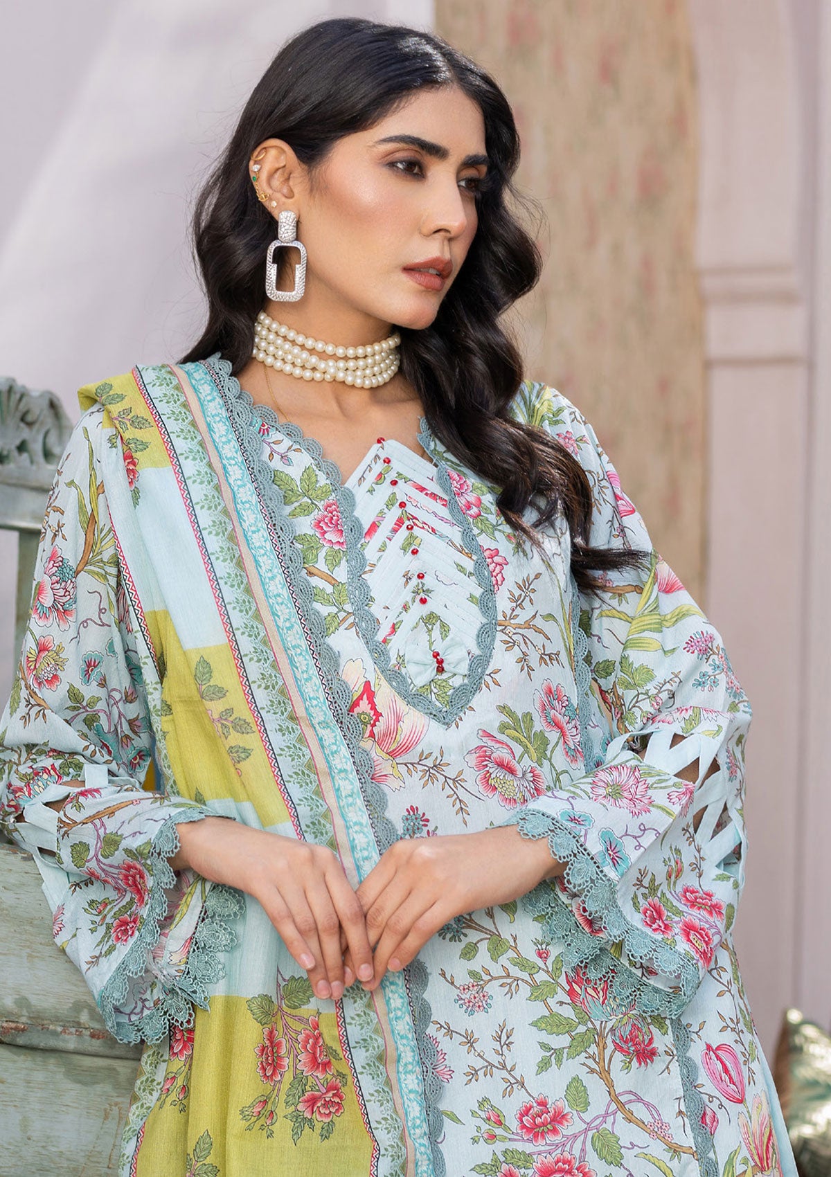 Lawn Collection - Humdum - Rang e Noor - HRN#07