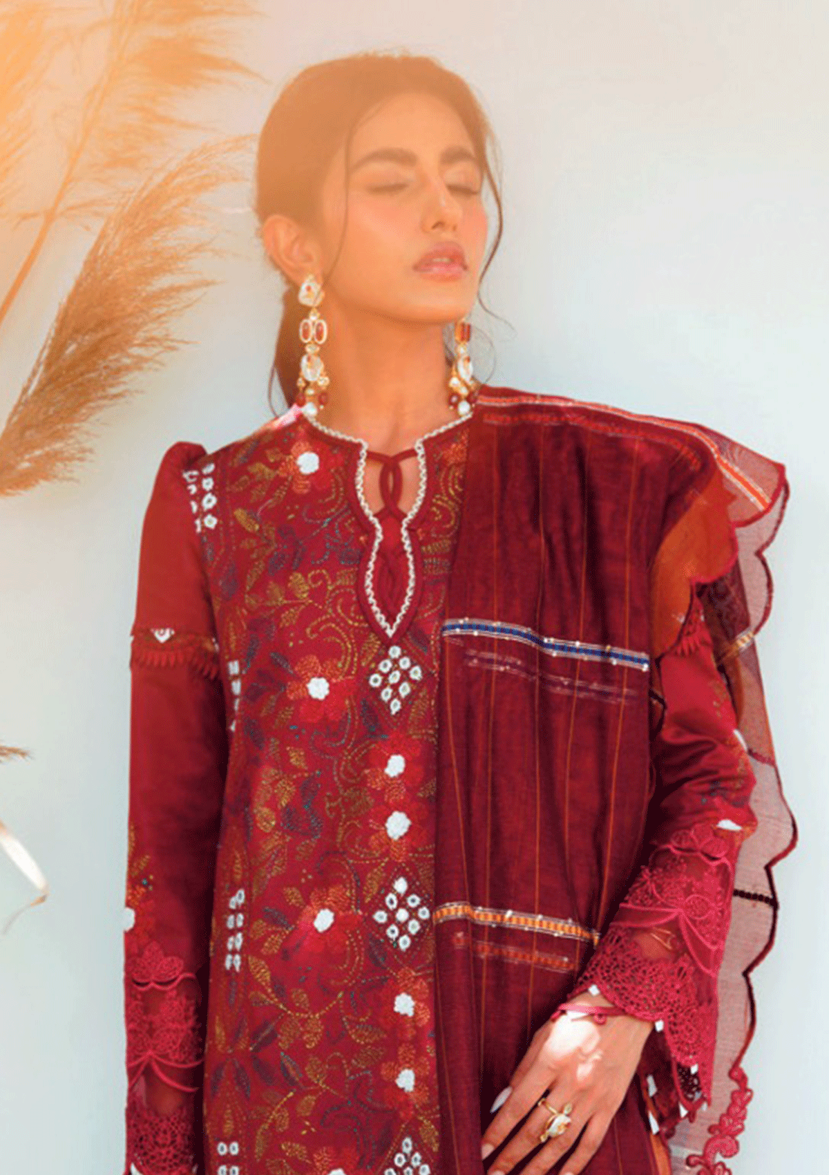 Lawn Collection - Qalamkar - Qlinekari - Ruby - RT#7