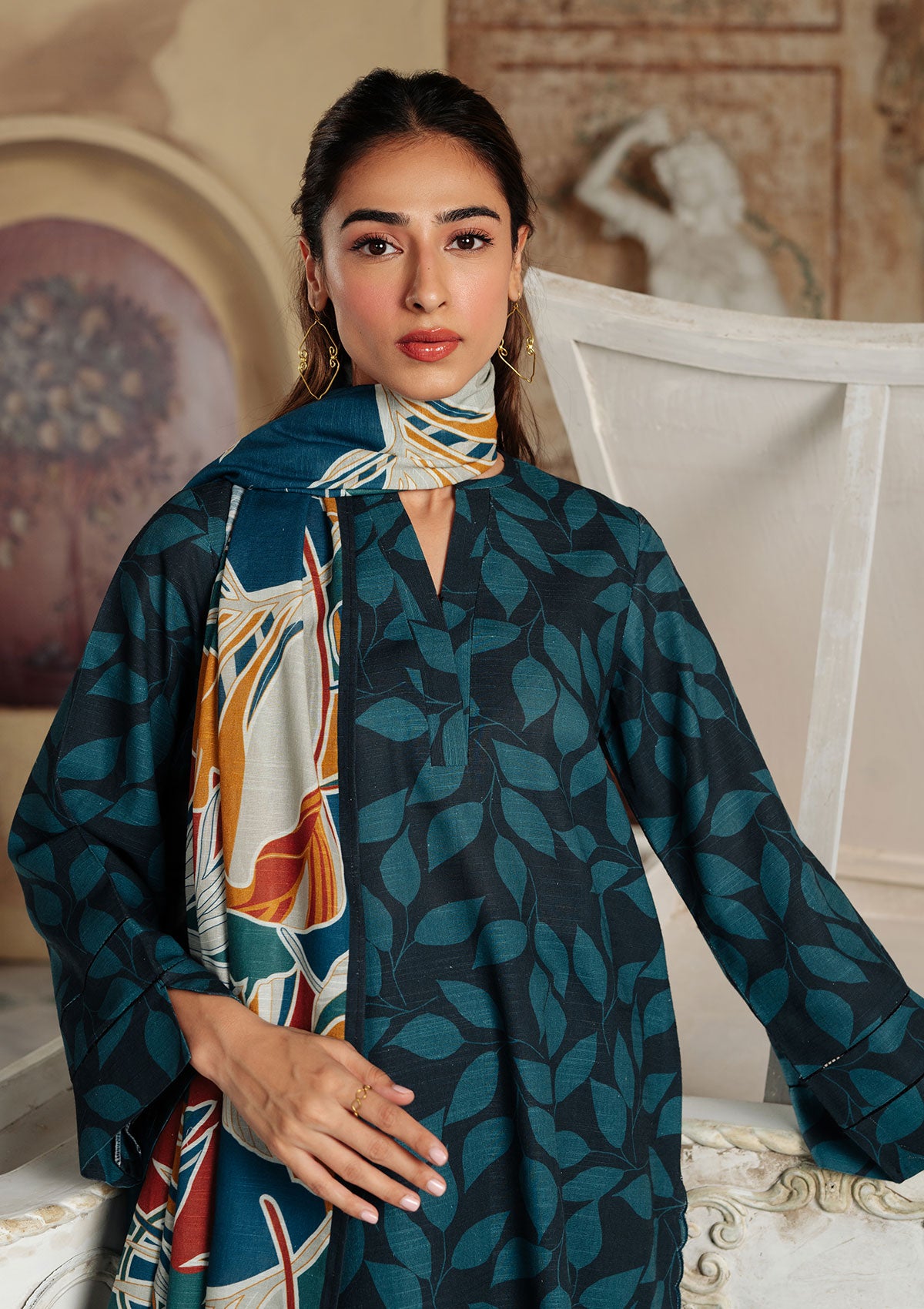 Winter Collection - Sahar - Printed Khaddar - D#07