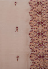Swiss Lawn Emb Shawl D - 32 - T Pink