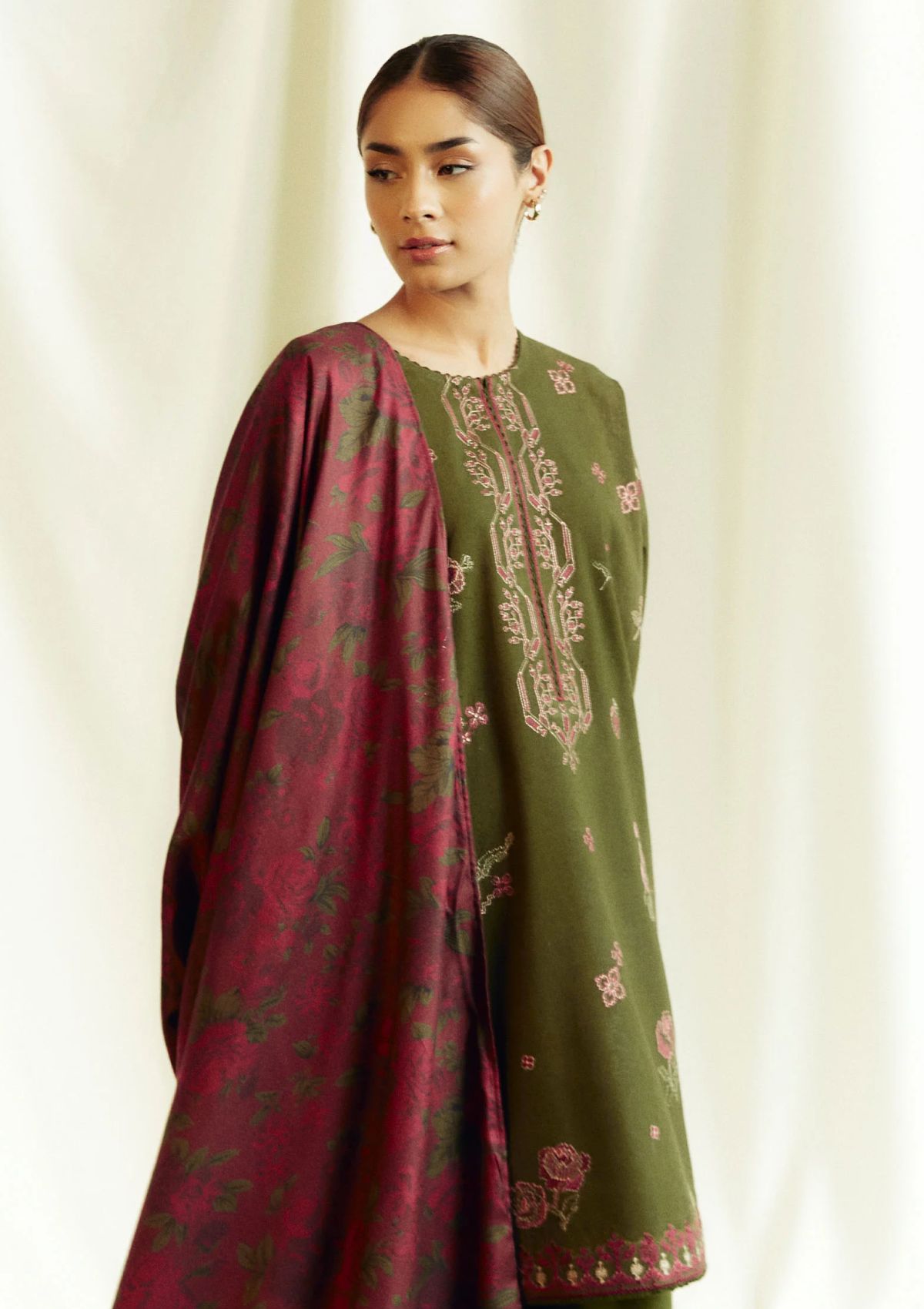 Winter Collection - Zara Shahjahan - Coco - Unstitched 24 - CZW24#8B