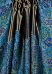 Pashmina Zari Jamawar Shawl D#09 - N Blue