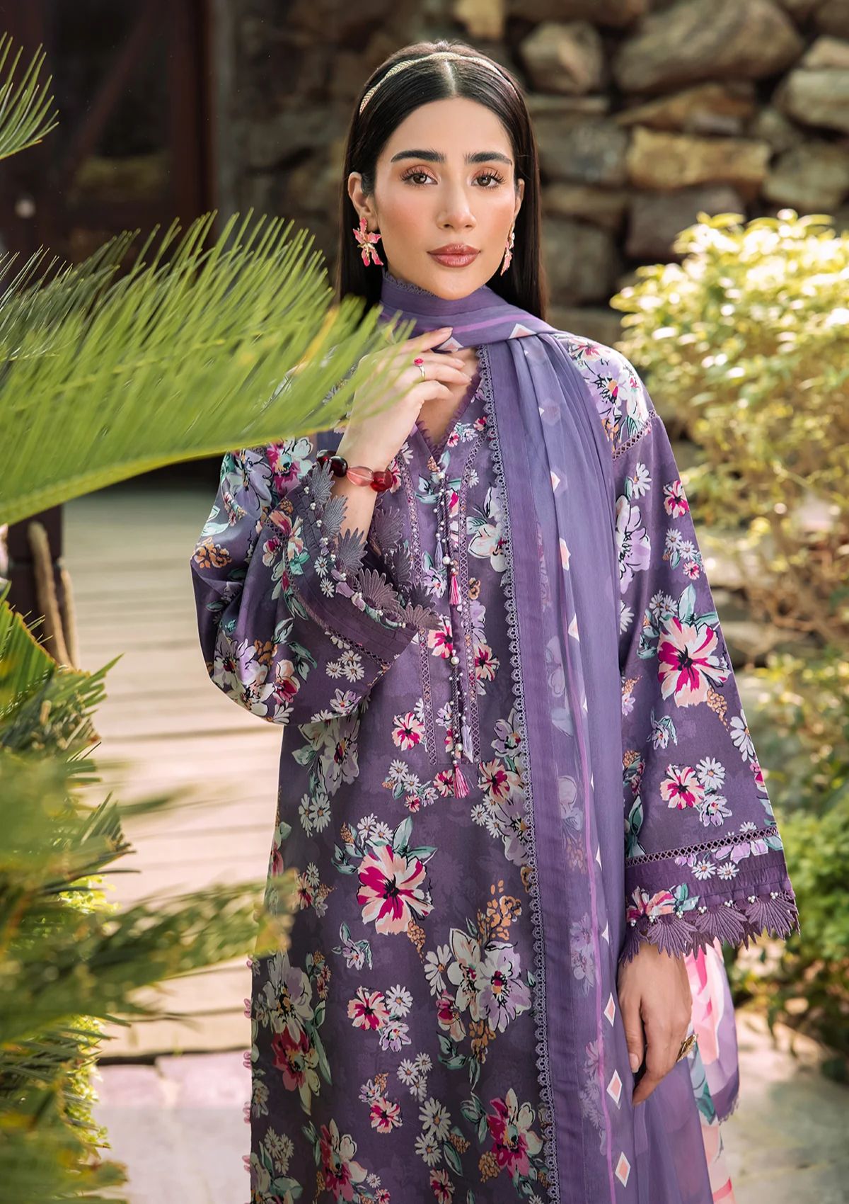 Lawn Collection - Alizeh - Sheen - Volume 2 - ALS24#12 - INDIGO