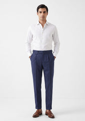 Vitale Barberis Canonico Super 120's Tropical Fabric - Navy