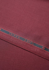 Drago Lanificio Biella Super 130's Wool Fabric - Maroon