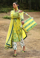 Lawn - Zaha - Unstitched Lawn 25 - ELAYA (ZL25-10 B)