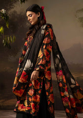 Winter - Riaz Arts - Neelum - Self Jacquard Leather Peach - NL25#03