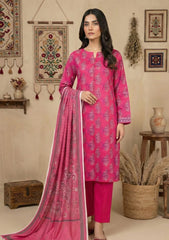 Winter - Rubaaiyat - D Prints - Marina 26 - Wool Shawl - RPM#07 - SH Pink