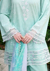 Lawn - Cross Stitch - Eid Edit-II - LWN#0224 - SUMMER BREEZE