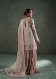 Formal Collection - Zarqash - Lakhnawi - Festive Chiffon - ZQ24#8A - HAIYA