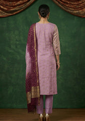 Formals - Riwaj - Fancy Chiffon Jamawar - 2 Pcs Suit - CND#12 - Purple