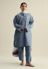 Winter - Coco By Zara Shahjahan - Prints Drop Four - CZP25#10B - WILLOW