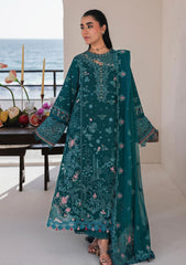 Lawn - Qalamkar - Sahil - Luxury 26 - SA#04 - Elif