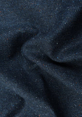 Cavani Tweed Silver Cloud Donegal Wool Fabric - F Sky