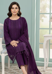 Winter - Meemsey - Noor Jahan - Rang e Noor 25 - Premium Dhanak - NRD#325 - Purple