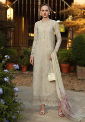 Lawn - Noor by Saadia Asad - Eid Schiffli Laserkari 26 - D#02B - Aloura