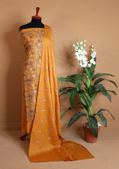 Winter Collection - Riwaj - Pashmina Embroidered Suit - Volume II - D#03 (C)