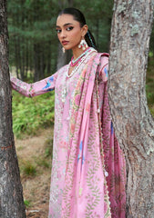 Lawn - Zaha - Unstitched Lawn 25 - ZAYANA (ZL25-01 A)