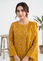 Winter - Rubaaiyat - Pashmina Embroidered 26 - D#09 - Mustard