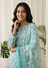 Lawn - Rubaaiyat - R Prints 26 - Volume 3 - D#35 - Aqua