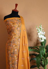 Winter Collection - Riwaj - Pashmina Embroidered Suit - Volume II - D#03 (C)