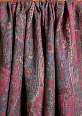 Pashmina Jamawar Shawl D#06 - Pink