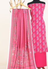 Winter - Rubaaiyat - D Prints - Marina 26 - Wool Shawl - RPM#07 - SH Pink