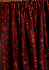 Pashmina Jamawar Shawl D#19 - Red
