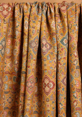 Pashmina Jamawar Shawl D#206 - Mustard