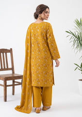 Winter - Rubaaiyat - Pashmina Embroidered 26 - D#09 - Mustard
