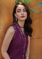 Lawn - Noor By Saadia Asad - Eid Luxury - Handwork Laserkari - NEH25#2A