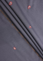 Harrington Grayson France Cashmere Wool Fabric - C Grey