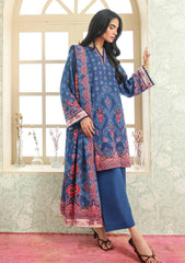 Winter - Sahar - Khaddar/Winter - Unstitched 25 - AW2-25-20 - Royal Midnight