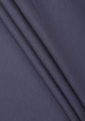 Italian Finish Selvage Plain Cotton Fabric - M Grey