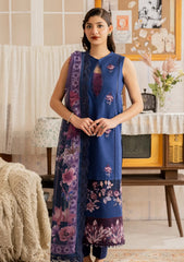 Lawn - Asifa & Nabeel - Meraki Vintage 25 - Resham (MVL25-18)