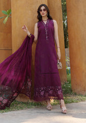 Lawn - Noor By Saadia Asad - Eid Luxury - Handwork Laserkari - NEH25#2A