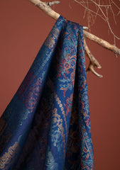 Silk Kaani Jamawar Shawl D - 03 - B Zink