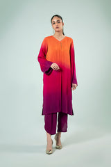 Pret Collection - Fozia Khalid - Basics Vol 3 - Gradient Co-ord Set